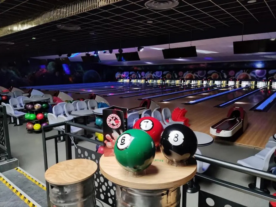 Rétro bowling Camon
